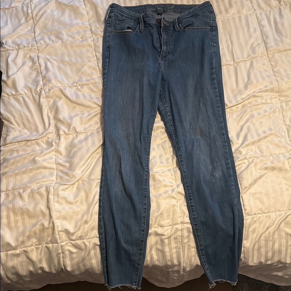 Universal Thread Blue Skinny Jeans with Stretch